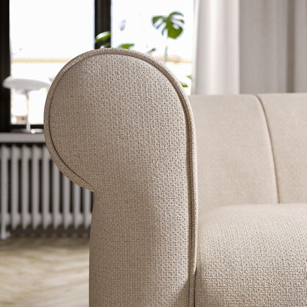 [IKEA/イケア/通販]VISKAFORS ヴィスカフォルス 3人掛けソファ, レイデ ライトベージュ/バーチ[3](19443333) |  | 02