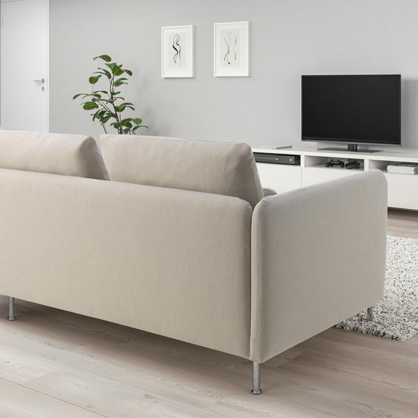 [IKEA/イケア/通販]SODERHAMN ソーデルハムン ３人掛けコンパクトソファ, フリードトゥナ ライトベージュ[6](19485002) |  | 01