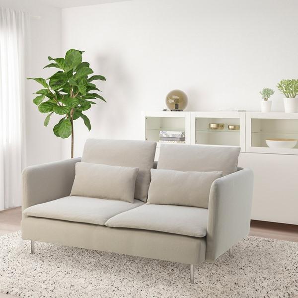 [IKEA/イケア/通販]SODERHAMN ソーデルハムン ３人掛けコンパクトソファ, フリードトゥナ ライトベージュ[6](19485002) |  | 03