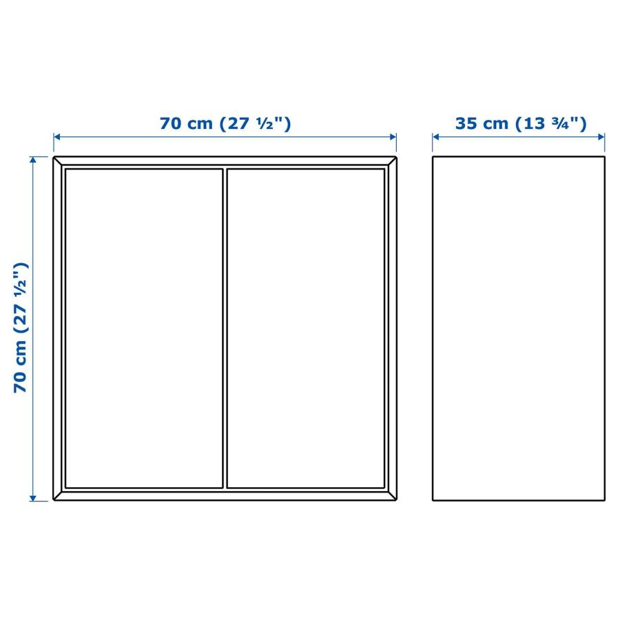 [IKEA/イケア/通販]EKET エーケト 壁取り付け式キャビネットコンビネーション, ホワイト/ホワイトステインオーク調, 175x35x70 cm[8](19494285) |  | 04