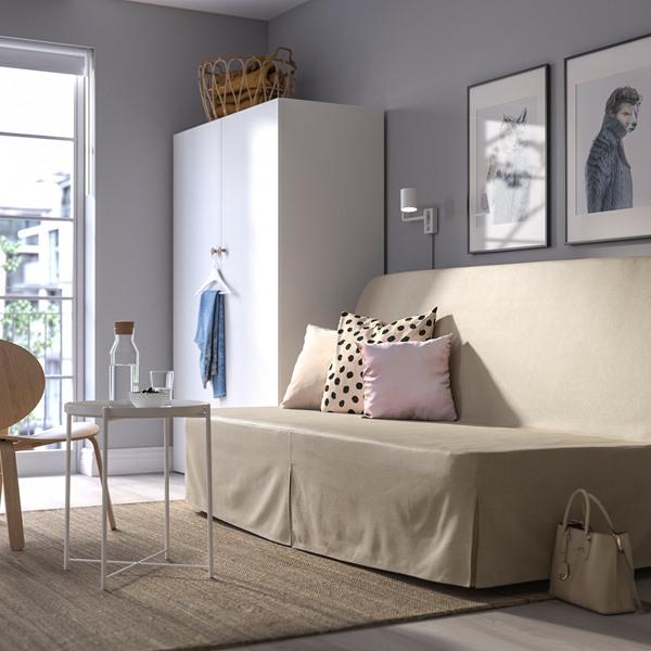 [IKEA/イケア/通販]NYHAMN ニーハムン3人掛けソファベッド, ポケットスプリングマットレス/ナッゲン ……[3](19494624) |  | 01