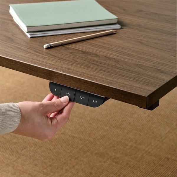 [IKEA/イケア/通販]MITTZON ミッツォーンデスク 昇降式, 100V ウォールナット材突き板/ブラック,140x80 cm[4](19528983) |  | 04