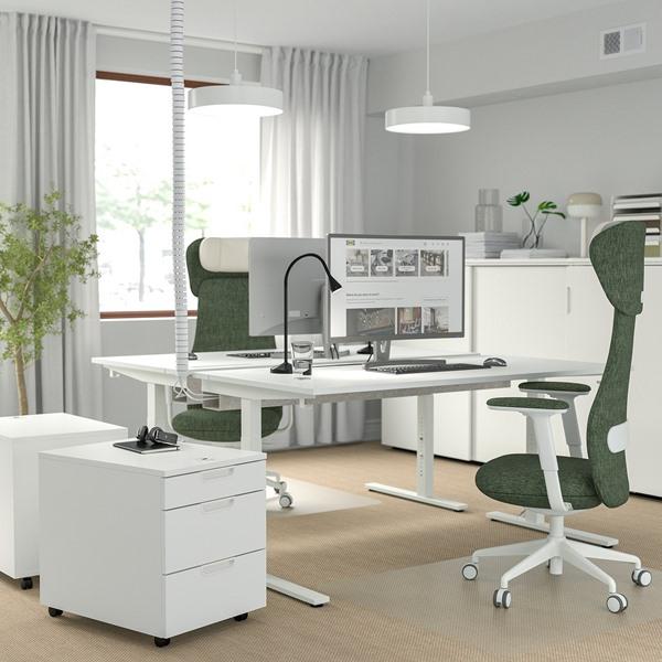 [IKEA/イケア/通販]MITTZON ミッツォーンデスク, ホワイト,160x60 cm[3](19529015) |  | 02