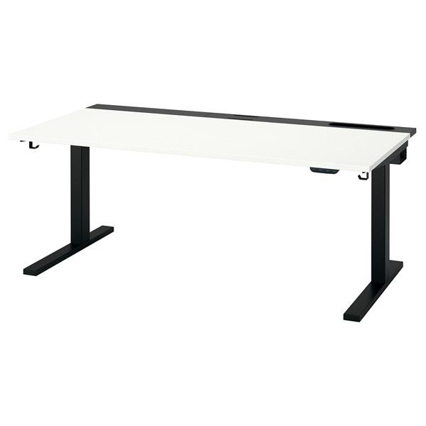 [IKEA/イケア/通販]MITTZON ミッツォーンデスク 昇降式, 100V ホワイト/ブラック,160x80 cm[4](19529888) |  | 01