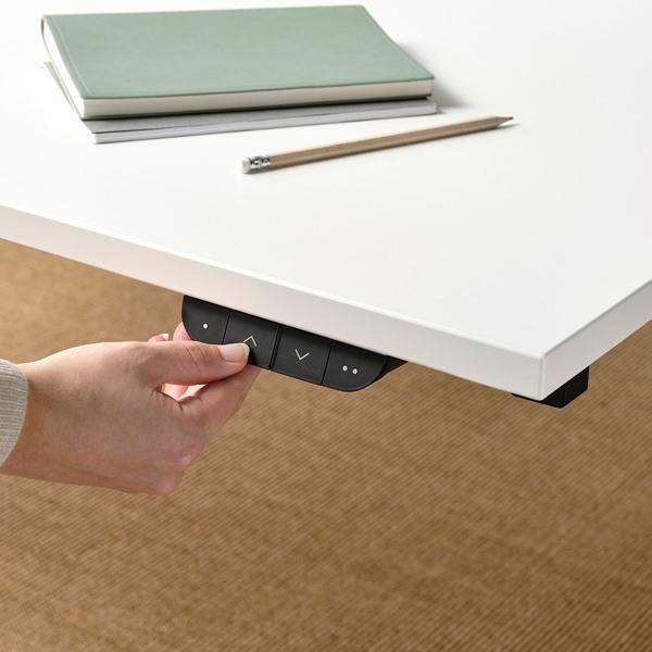 [IKEA/イケア/通販]MITTZON ミッツォーンデスク 昇降式, 100V ホワイト/ブラック,160x80 cm[4](19529888) |  | 05