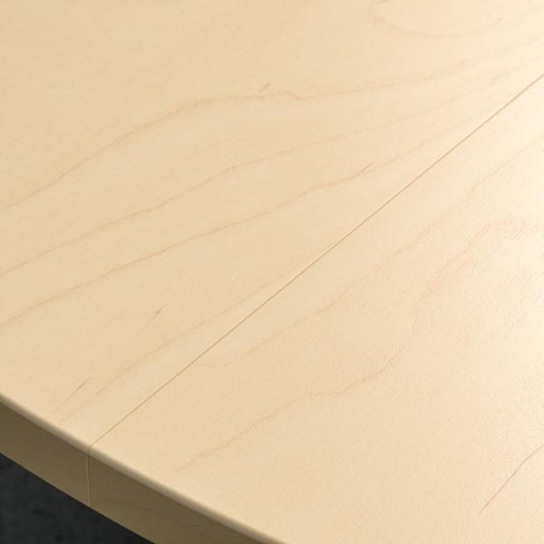 [IKEA/イケア/通販]MITTZON ミッツォーン会議用テーブル, 丸形 バーチ材突き板/ブラック,120x75 cm[ID](19530429) |  | 07