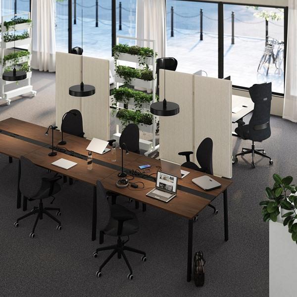 [IKEA/イケア/通販]MITTZON ミッツォーン会議用テーブル, ウォールナット材突き板/ブラック,140x108x75 cm[4](19533423) |  | 01