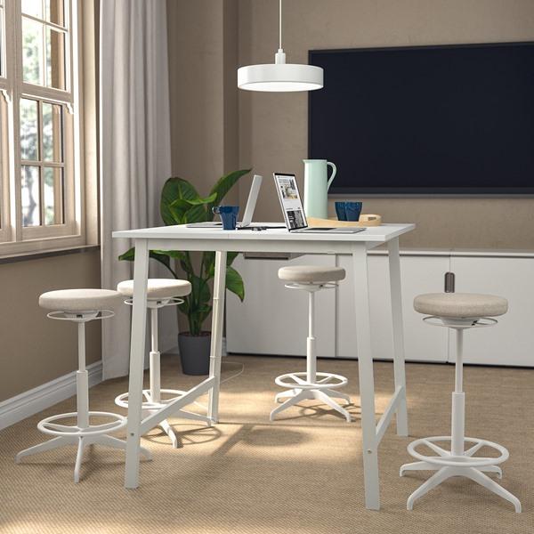 [IKEA/イケア/通販]MITTZON ミッツォーン会議用テーブル, ホワイト,140x108x105 cm[4](19533442) |  | 03