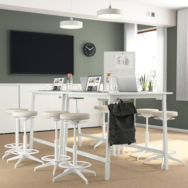 [IKEA/イケア/通販]MITTZON ミッツォーン会議用テーブル, ホワイト,140x108x105 cm[4](19533442) |  | 04