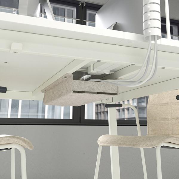 [IKEA/イケア/通販]MITTZON ミッツォーン会議用テーブル, ホワイト,140x108x105 cm[4](19533442) |  | 09