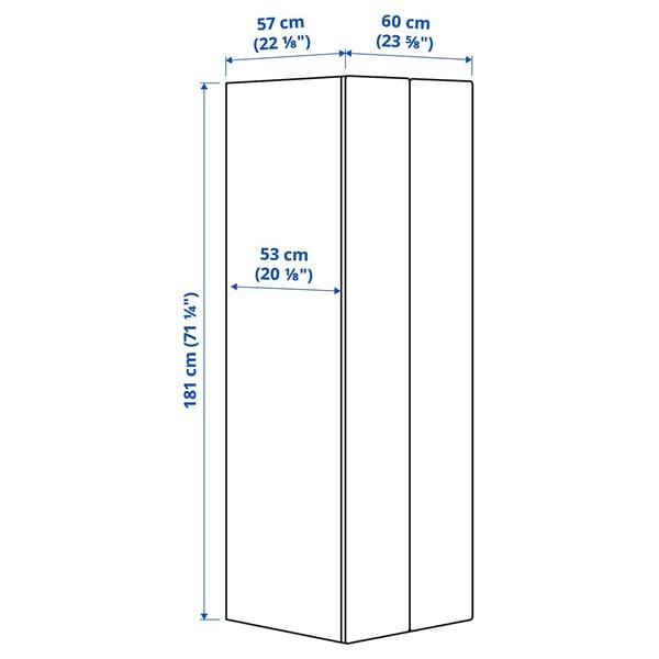 [IKEA/イケア/通販]SMASTAD スモースタード / PLATSA プラッツァワードローブ, ホワイト/ライトグリー……[17](19555698) |  | 04