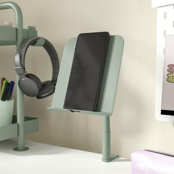 [IKEA/イケア/通販]RELATERA レラテラデスクコンビネーション, ホワイト/ライトグレーグリーン,117x60 cm[4](19560096) |  | 04