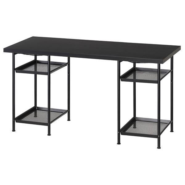 [IKEA/イケア/通販]LAGKAPTEN ラグカプテン / SPAND スペンドデスク, ブラックブラウン/ブラック,140x60 cm[3](19563863) | 