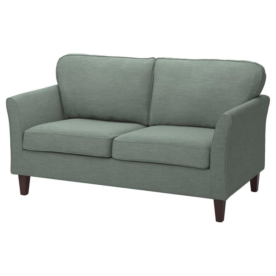 [IKEA/イケア/通販]EKHOLMA エークホルマ 2人掛けソファ, へッメスタ グレーグリーン[3](19579920) | 