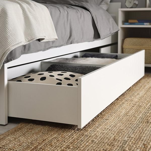 IKEA/イケア/通販]VIHALS ヴィーハルスベッドフレーム 収納ボックス2個