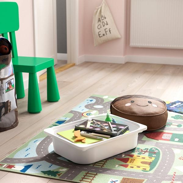 [IKEA/イケア/通販]TROFAST トロファスト収納コンビネーション, ホワイト ホワイト/ライラック,99x44x56 cm[7](19584530) |  | 02