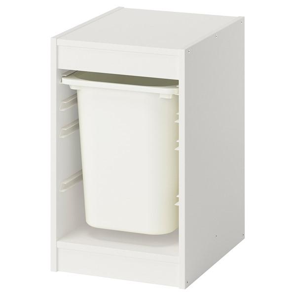 [IKEA/イケア/通販]TROFAST トロファスト 収納コンビネーション ボックス付き, ホワイト/ホワイト, 34x44x56 cm[DD](19601983) | 