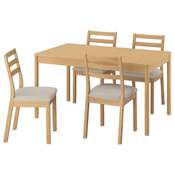 [IKEA/イケア/通販]TONSTAD トンスタード / TONSTAD トンスタードテーブル＆チェア4脚, オーク材突き板/……[6](19602181) | 