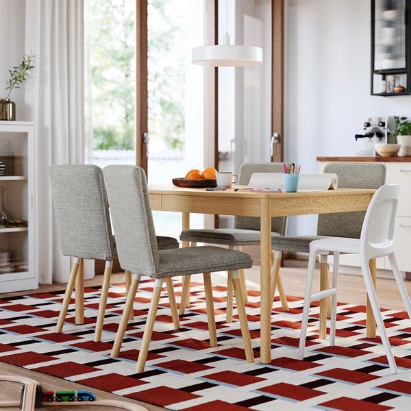 [IKEA/イケア/通販]TONSTAD トンスタード / TONSTAD トンスタードテーブル＆チェア4脚, オーク材突き板/……[10](19602218) |  | 01