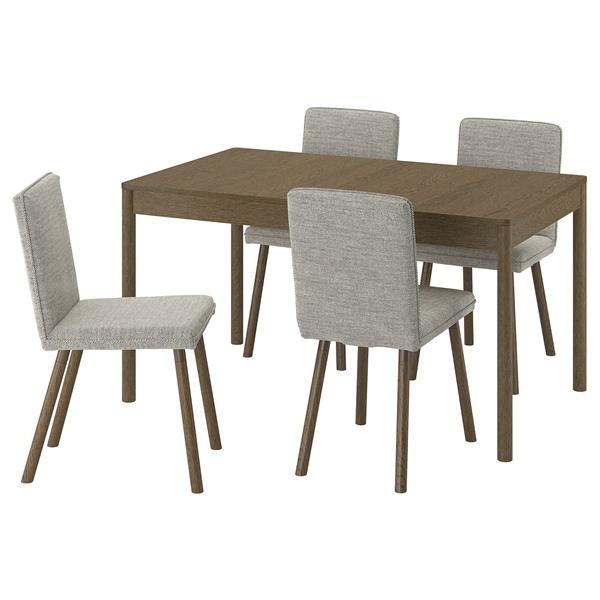 [IKEA/イケア/通販]TONSTAD トンスタード / TONSTAD トンスタードテーブル＆チェア4脚, ブラウン オーク……[10](19602275) | 