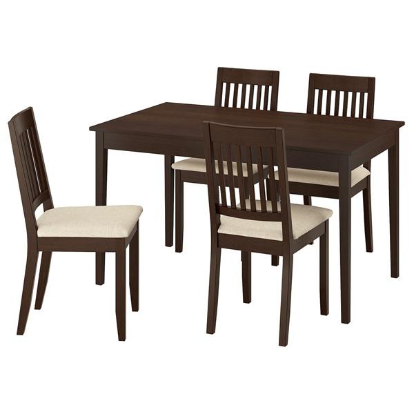 [IKEA/イケア/通販]NASINGE ネースィンゲ / NASINGE ネースィンゲテーブル＆チェア4脚, ダークブラウン……[6](19602355) | 