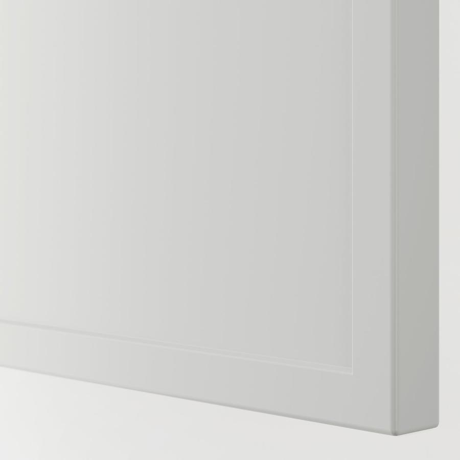 [IKEA/イケア/通販]METOD メトード / MAXIMERA マキシメーラ ベースキャビネット 引き出し式シェルフ/引き出し2個付き, ホワイト/アスプゥデン ライトグレー, 60の画像