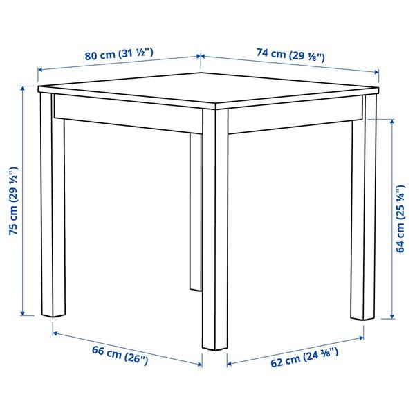 [IKEA/イケア/通販]ALHULT オールフルト / KRYLBO クリルボーテーブル＆チェア2脚, ベージュ/ブラウン/……[3](19611581) |  | 03