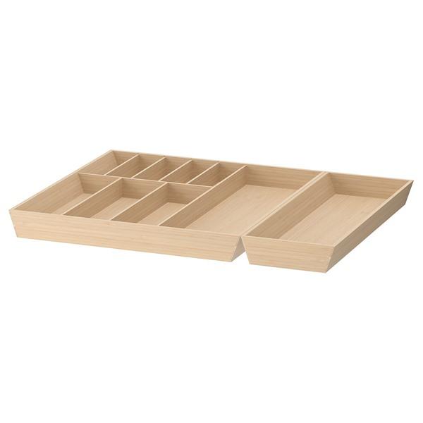 [IKEA/イケア/通販]UPPDATERA ウップダテラカトラリートレイ/キッチンツール用トレイ, ライトバンブ……[DC](19611798) | 
