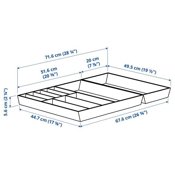 [IKEA/イケア/通販]UPPDATERA ウップダテラカトラリートレイ/キッチンツール用トレイ, ライトバンブ……[DC](19611798) |  | 02