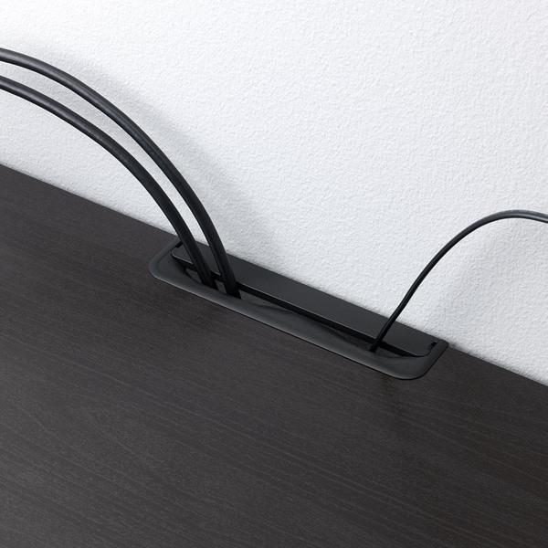 [IKEA/イケア/通販]BESTA ベストーテレビ台, ブラックブラウン/クルークマカーレ ダークグレーグリ……[12](19612123) |  | 02