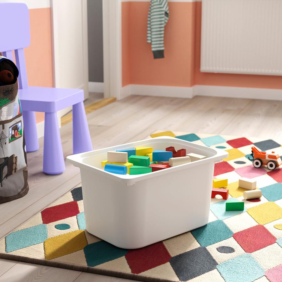 [IKEA/イケア/通販]TROFAST トロファスト 収納コンビネーション, ルームディバイダ―/ライトホワイトステインパイン ホワイト, 93x44x91 cm[10](19612707) |  | 02