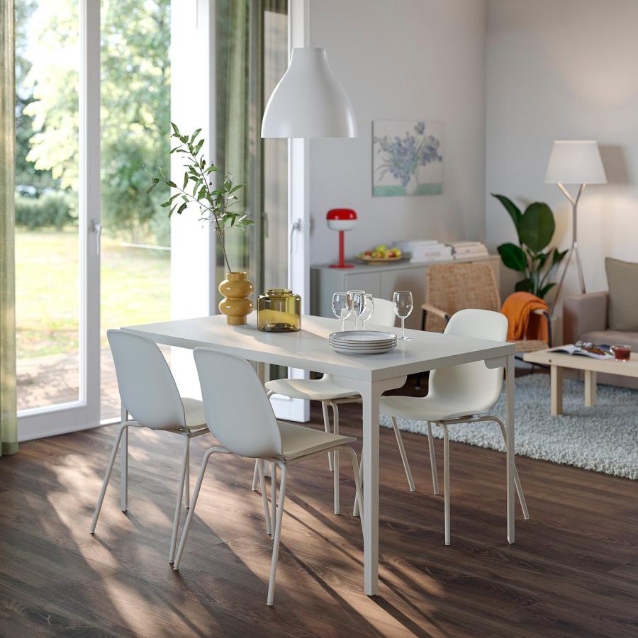 [IKEA/イケア/通販]SKALSTA スコールスタ チェア, プラスチックベージュ/チューブ状金属/ライトグレーベージュ[DD](19612811) |  | 01