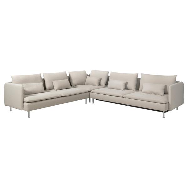 [IKEA/イケア/通販]SODERHAMN ソーデルハムンコーナーソファベッド 6人掛け, フリードトゥナ ライトベージュ[14](19616277) |  | 01