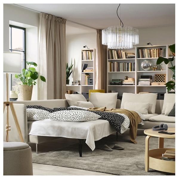 [IKEA/イケア/通販]SODERHAMN ソーデルハムンコーナーソファベッド 6人掛け, フリードトゥナ ライトベージュ[14](19616277) |  | 03