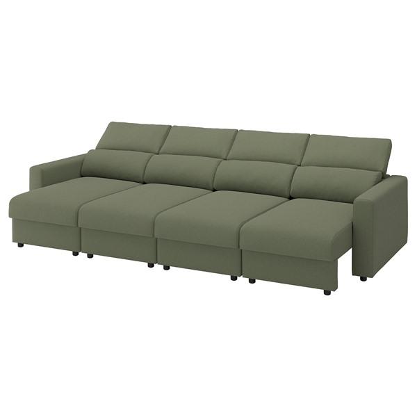 [IKEA/イケア/通販]MALMKOPING マラムコーピング4人掛けソファ, ティッブレビ グレーグリーン[5](19626790) |  | 01