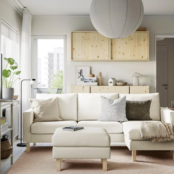 [IKEA/イケア/通販]SALTSJOBADEN サルトショバーデン3人掛けソファ 寝椅子付き, トネルード グレー[6](19627563) |  | 01