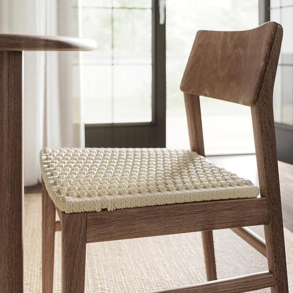 [IKEA/イケア/通販]TONSTAD トンスタード / SKANSNAS スカンスネス テーブル＆チェア6脚, ブラウンステインオーク材突き板/ブラウン ビーチ, 200x85 cm[8](19633 |  | 03