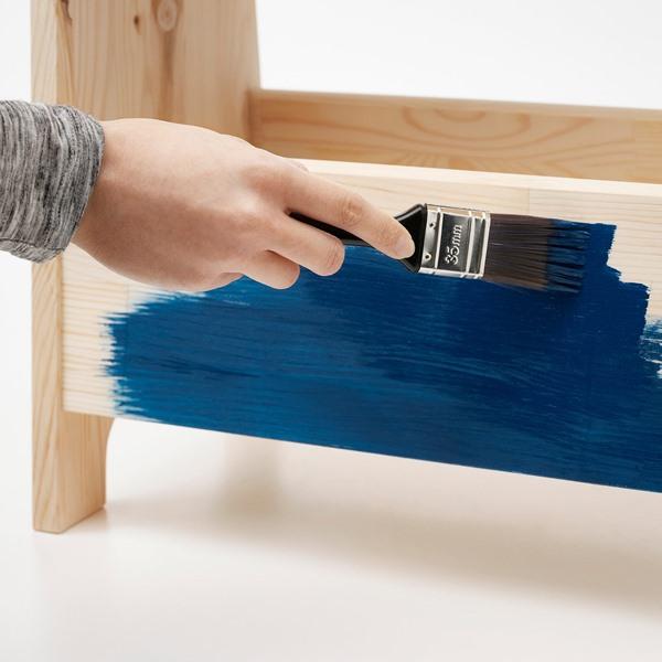 [IKEA/イケア/通販]PINNTORP ピントルプ / PERJOHAN ペルヨハンテーブル チェア2＆ベンチ付き, ライトブラウンステイン ホワイトステイン/ライトブラウンステイ |  | 05