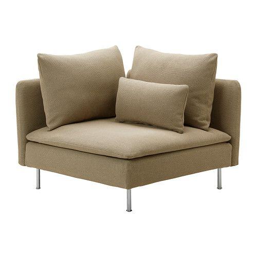 IKEA/イケア SODERHAMN コーナーセクション, レプローサ ベージュ | 