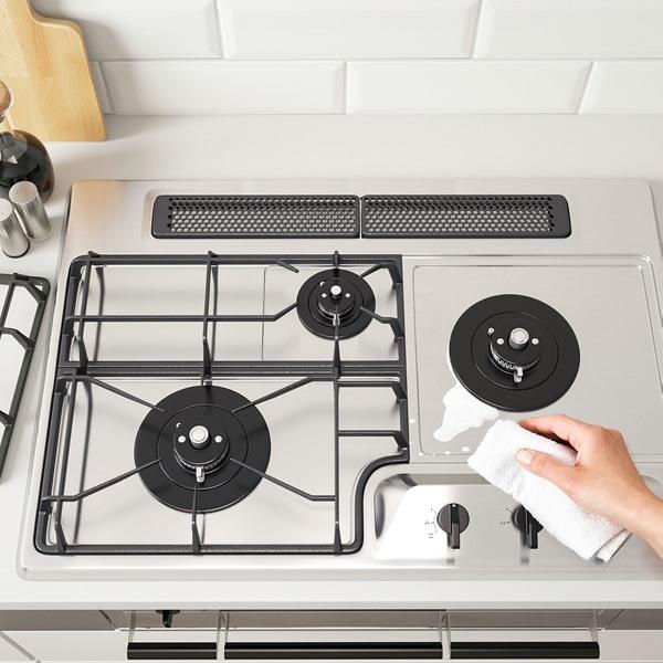 【IKEA/イケア/通販】ELDIG F2 HGA3 LP エルディッグ F2 HGA3 LP LPGガスコンロ グリル付き, ステンレススチール…[I](20158829) |  | 02