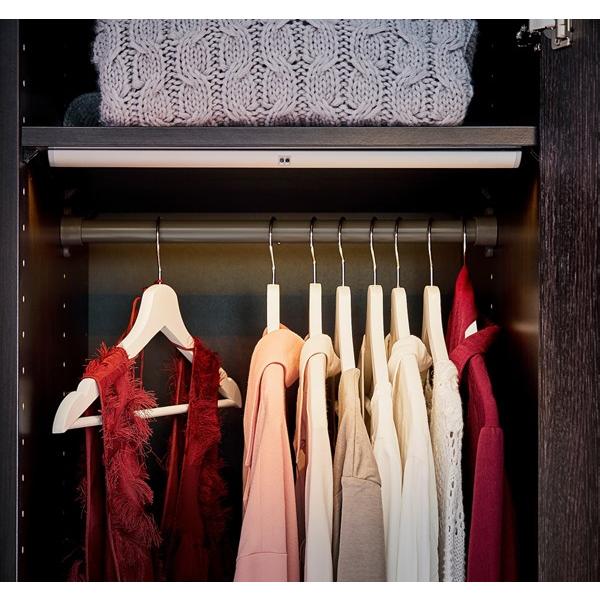 【IKEA/イケア/通販】KOMPLEMENT コムプレメント ハンガーレール, ダークグレー[B](20256943) |  | 01