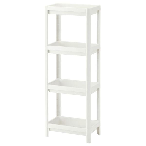 【IKEA/イケア/通販】VESKEN ヴェスケン シェルフユニット, ホワイト[C](20307867) | 