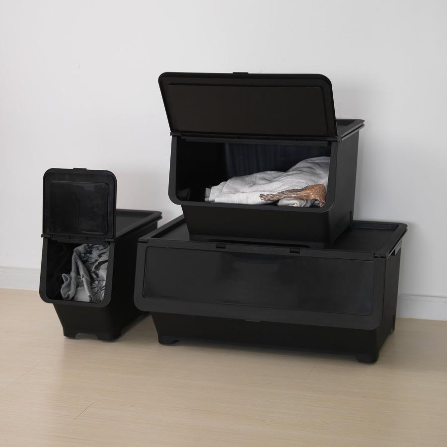 [IKEA/イケア/通販]FIRRA フィッラ ふた付きボックス, ブラック, 67x42x31 cm[ED](20339934) |  | 02