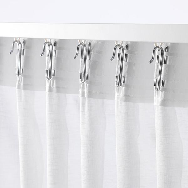 [IKEA/イケア/通販]ASKKLOCKA アスククロッカ シアーカーテン1組, ホワイト[B](20344290) |  | 03