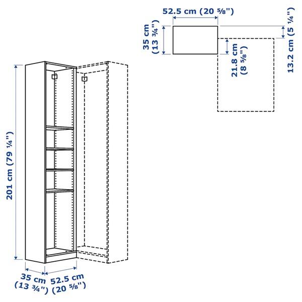 IKEA/イケア/通販】PAX パックス 追加コーナーユニット 棚板4枚付き