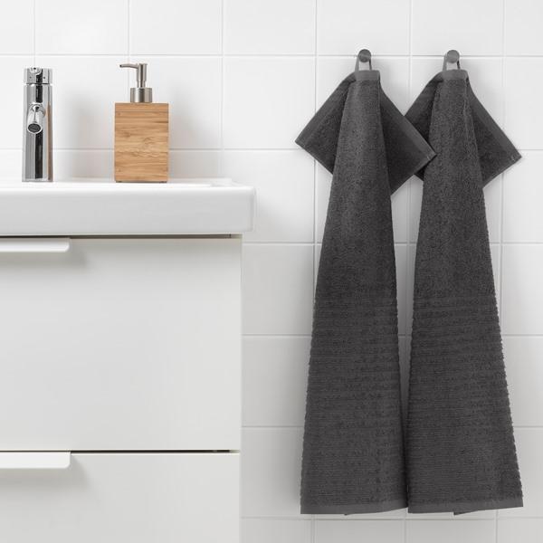 【IKEA/イケア/通販】VAGSJON ヴォーグショーン ハンドタオル, ダークグレー[A](20353618) |  | 02