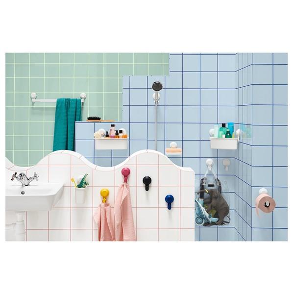 【IKEA/イケア/通販】TISKEN ティスケン タオルラック 吸盤付き, ホワイト[B](20381287) |  | 02