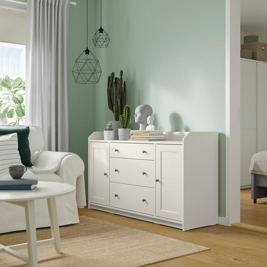 IKEA/イケア/通販]HAUGA ハウガ サイドボード, ホワイト, 140x84 cm[3