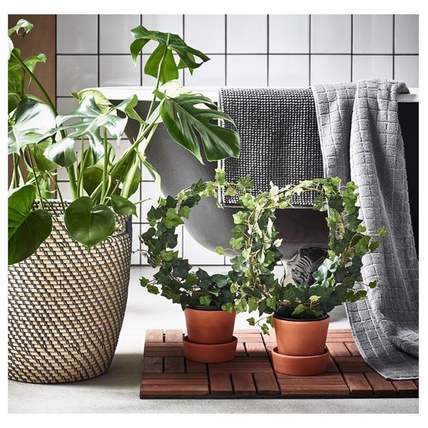 【IKEA/イケア/通販】RAGKORN ローグコルン 鉢カバー, 室内/屋外用 ダークグレー/ベージュ,…[D](20407560) |  | 01