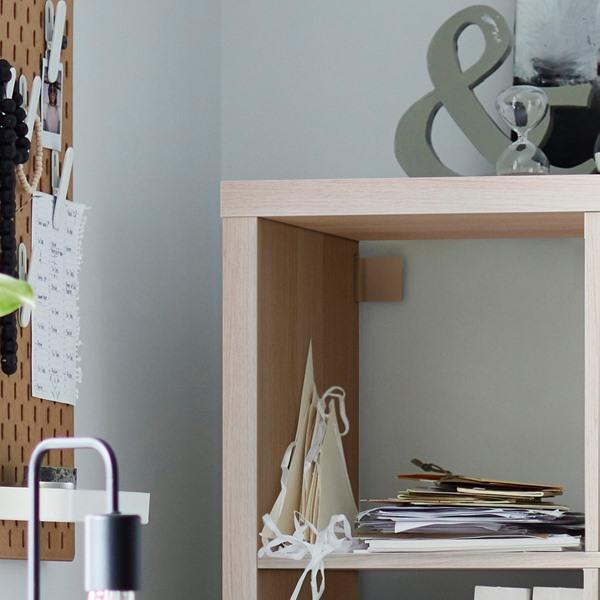 [IKEA/イケア/通販]KALLAX カラックスシェルフユニット, ホワイトステインオーク調,112x147 cm[I](20409941) |  | 05
